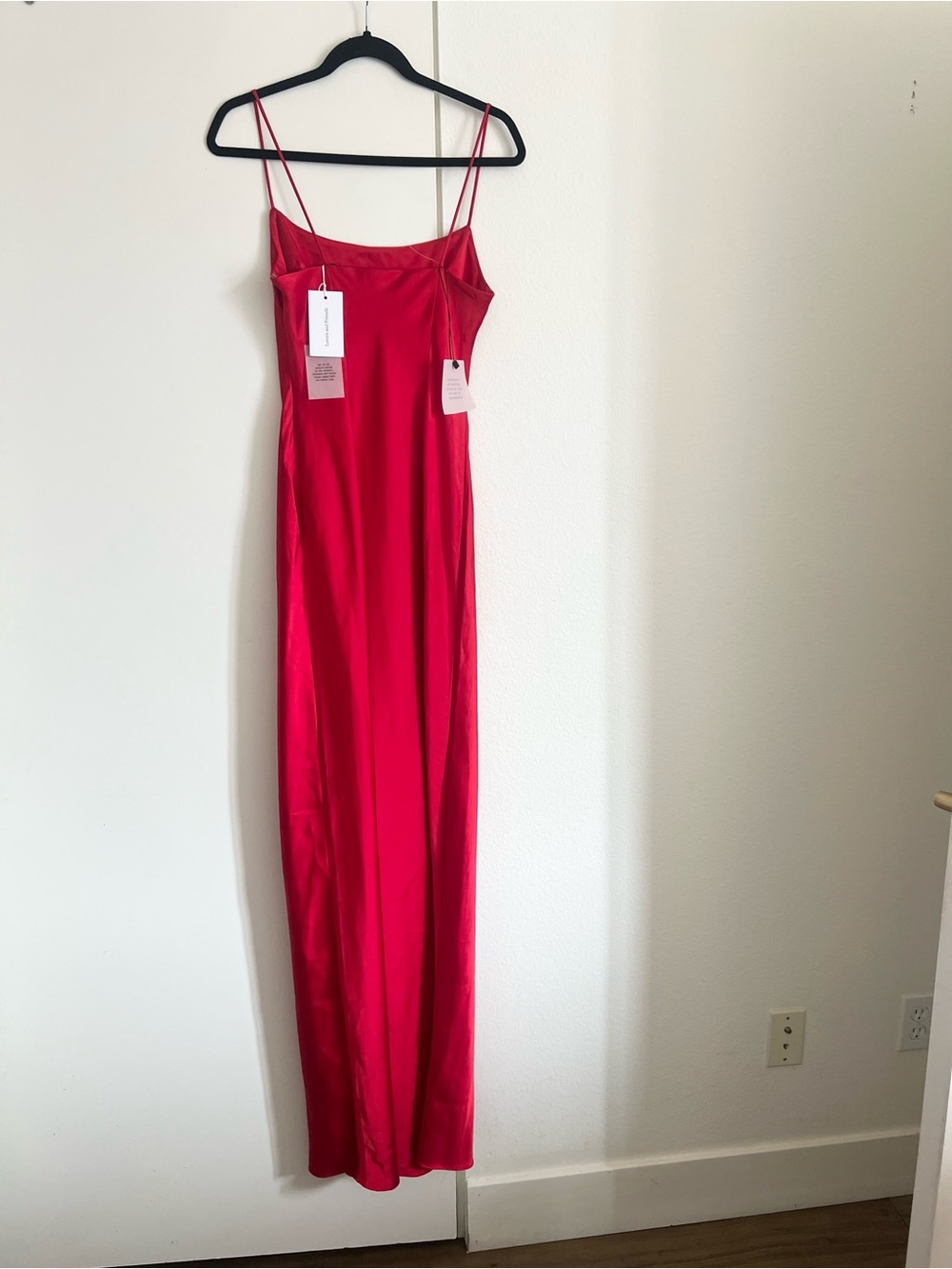 NWT! Lovers and Friends Mischa Gown in Bright Red - Picture 5 of 5